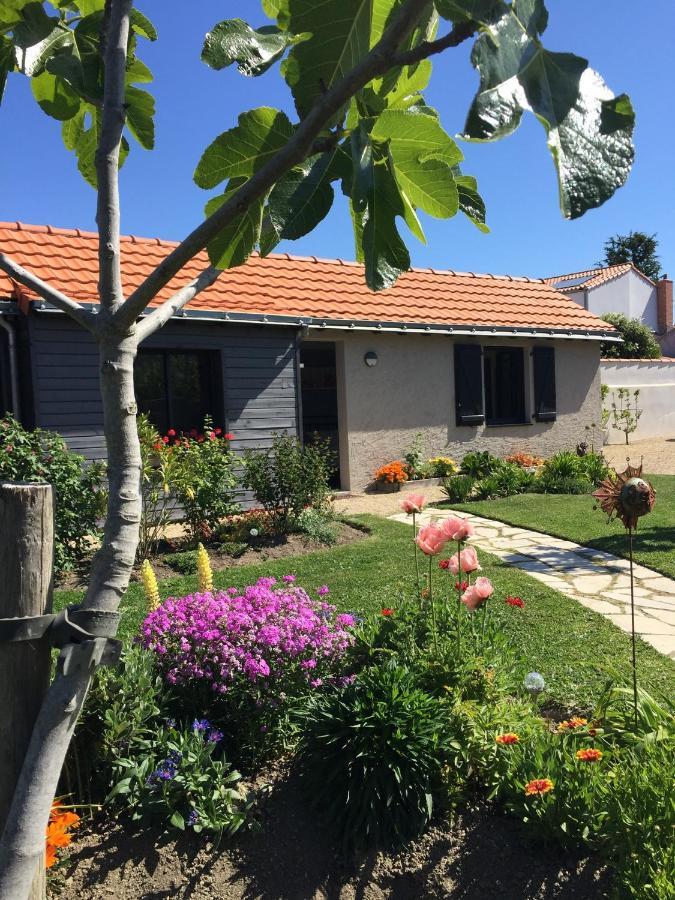 A La Birochère Chambre d hôtes classée 3 clés et Accueil Vélo Pornic Exterior foto